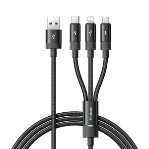 کابل 3 سر فست شارژ Mcdodo CA-579 3A 1.2m