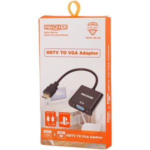 تبدیل HDMI به VGA مچر MR-206 + کابل صدا