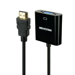 تبدیل HDMI به VGA مچر MR-206 + کابل صدا