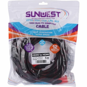 کابل HDMI پوست ماری سان وست Sunwest طول 5 متر
