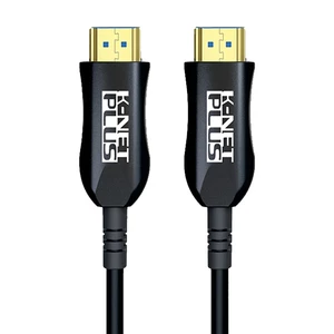 کابل HDMI 4K فیبر نوری کی نت پلاس KP-A142 طول 15 متر