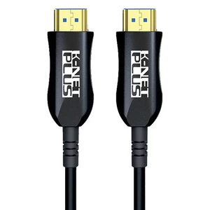 کابل HDMI 4K فیبر نوری کی نت پلاس KP-A144 طول 25 متر