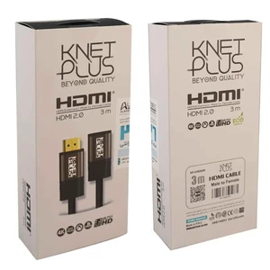 کابل افزایش طول Knet Plus KP-A122 HDMI 4K 3m