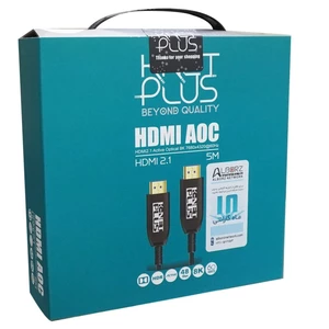 کابل HDMI 8K فیبر نوری کی نت پلاس KP-A156 طول 5 متر