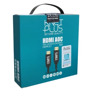کابل HDMI 8K فیبر نوری کی نت پلاس KP-A158 طول 15 متر