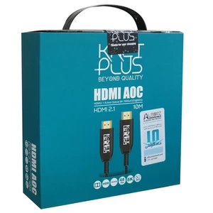 کابل HDMI 8K فیبر نوری کی نت پلاس KP-A157 طول 10 متر