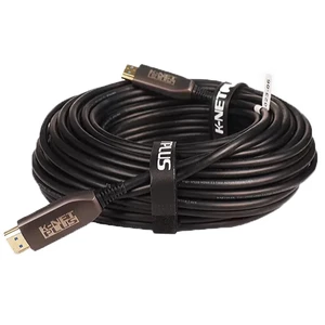 کابل HDMI 8K فیبر نوری کی نت پلاس KP-A163 طول 50 متر