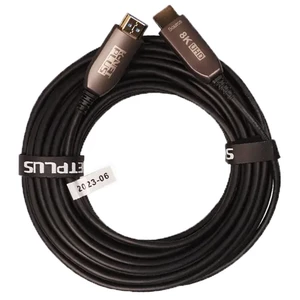 کابل HDMI 8K فیبر نوری کی نت پلاس KP-A160 طول 25 متر