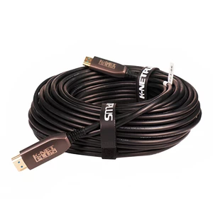 کابل HDMI 8K فیبر نوری کی نت پلاس KP-A162 طول 40 متر