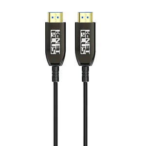 کابل HDMI 8K فیبر نوری کی نت پلاس KP-A165 طول 80 متر