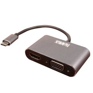 تبدیل Type-C به HDMI/VGA کی نت پلاس KP-DO11