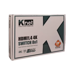 سوییچ 8 پورت HDMI کی نت K-S728 + ریموت کنترل