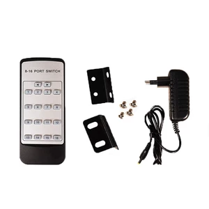 سوییچ 16 پورت HDMI کی نت K-S7216 + ریموت کنترل