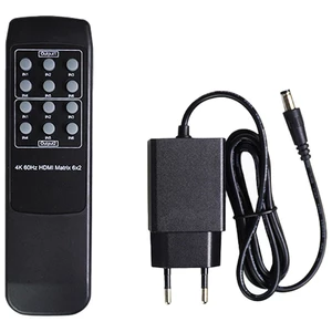 ماتریکس 6 در 2 HDMI کی نت K-M62 + ریموت کنترل