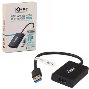 تبدیل USB به HDMI کی نت K-HA10
