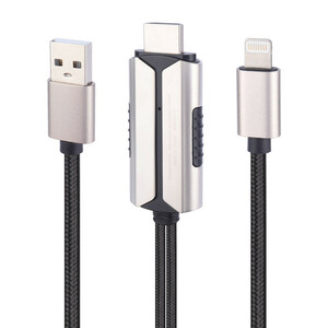 کابل تبدیل Yesido HM12 Lightning to HDMI 2m