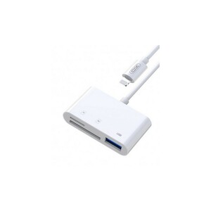 تبدیل سه سر اتصال همزمان شارژر و HDMI ایکس او XO HUB009