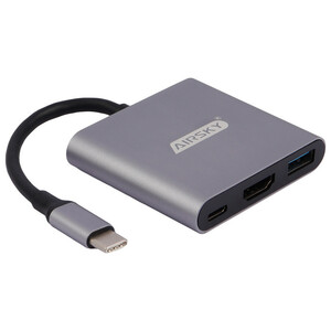 تبدیل Ifortech Airsky HC-04A Type-C to HDMI/USB3.0/Type-C