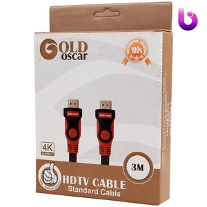 کابل Gold Oscar HDMI V2.0 4K 3m کد 1