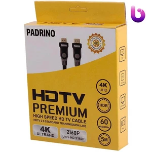 کابل Padrino HDMI V2.0 4K 5m