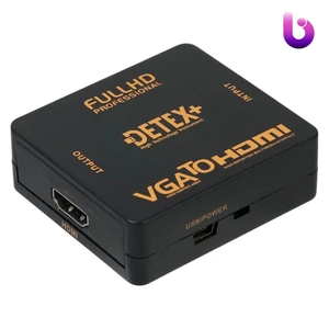 تبدیل Detex+ VGA to HDMI