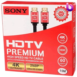 کابل Sony HDMI V2.0 4K 15m