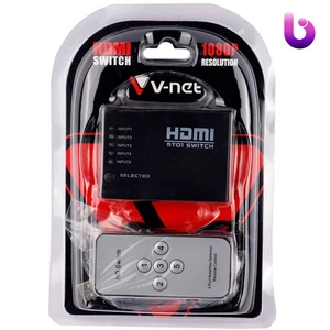 سوییچ V-Net 5Port HDMI