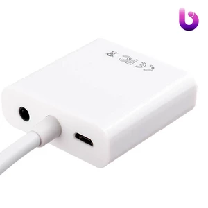 تبدیل XP-Product XP-T867 HDMI To VGA + کابل صدا