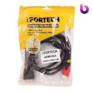کابل Ifortech HDMI To VGA 1.5m