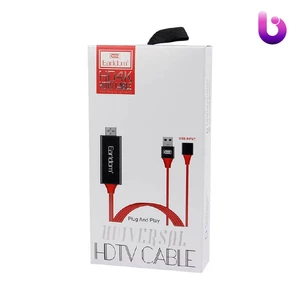 کابل تبدیل ارلدام Earldom ET-W8 USB to HDMI 1m