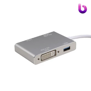 تبدیل Ifortech Type-C to HDMI/USB3.0/Type-C