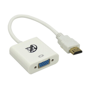تبدیل X4Tech HDMI To VGA + کابل صدا
