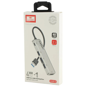 هاب 5 پورت USB ارلدام ET-HUB12