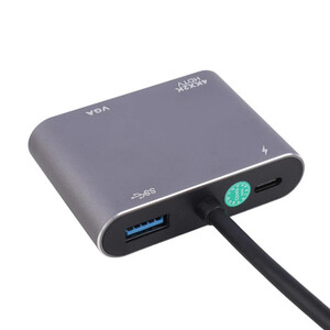 هاب 4 پورت Type-C کد 3