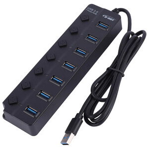 هاب 7 پورت USB 3.0 دی نت DT-480
