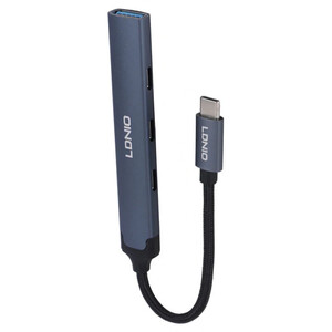 هاب 4 پورت Type-C الدینیو DS-74C