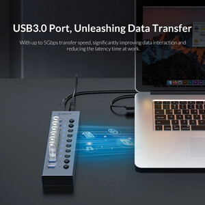 هاب 10 پورت USB3.0 اوریکو BT2U3-10AB