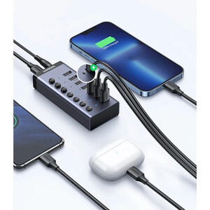 هاب 7 پورت USB3.0 یوگرین CM481-90307