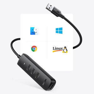 هاب 4 پورت USB 3.0 یوگرین CM416-80657