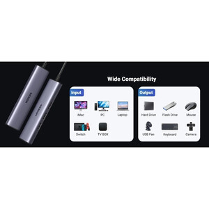 هاب 5 پورت USB یوگرین CM475-60554