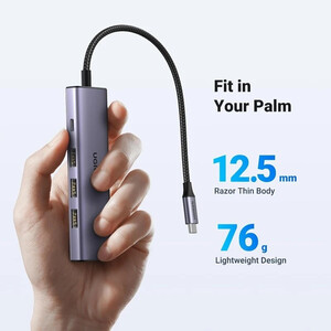 هاب 5 پورت Type-C یوگرین CM511-15597