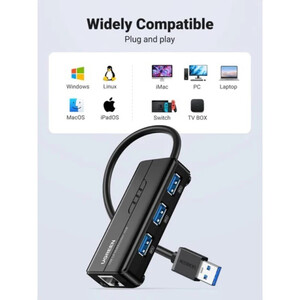 هاب 4 پورت USB 3.0 یوگرین 20265-20265