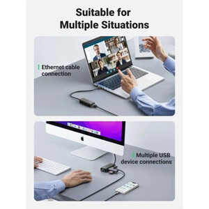 هاب 4 پورت USB 3.0 یوگرین 20265-20265