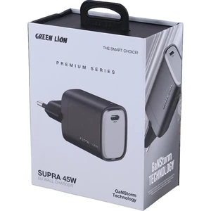 شارژر دیواری 45 وات گرین لاین SUPRA GL-WC33 GaN PD