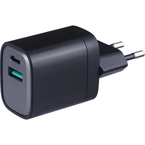 شارژر دیواری 22.5 وات گرین لاین Supra GL-WC34 GNG225EUTC GaN QC3.0 PD 3A + کابل تبدیل تایپ سی