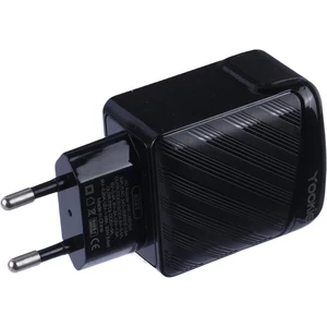 شارژر دیواری 20 وات یوکی KI3Y QC3.0 PD 3.4A + کابل آیفونی