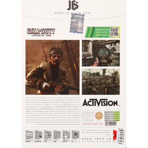 بازی Call Of Duty WORLD AT WAR JB-TEAM مناسب برای XBOX 360