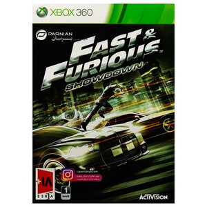 بازی Fast &amp; Furious Showdown پرنیان مناسب برای XBOX 360