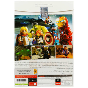 بازی Lego Marvel Avengers 2DVD9 پرنیان مناسب برای PC