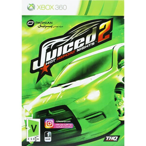 بازی Juiced 2 Hot Import Nights پرنیان مناسب برای XBOX 360